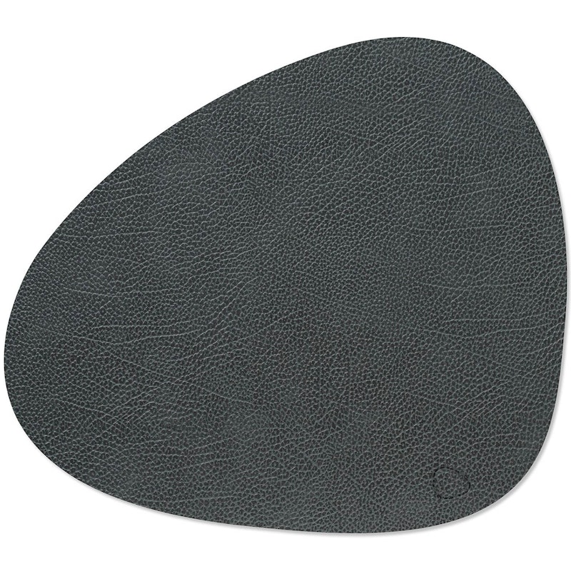 Curve L Bordbrikke Hippo 37x44 cm, Sort Antrasitt