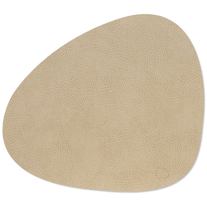 Curve L Bordbrikke Hippo 37x44 cm, Sand