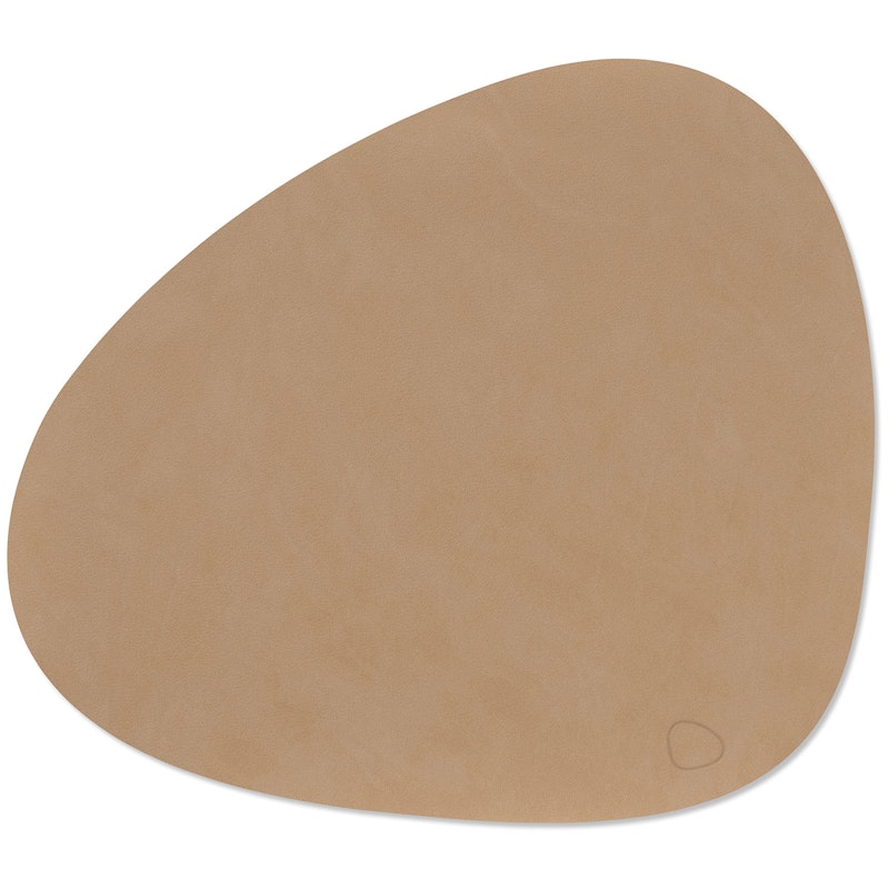 Curve L Bordmatte Nupo 37x44 cm, Nougat