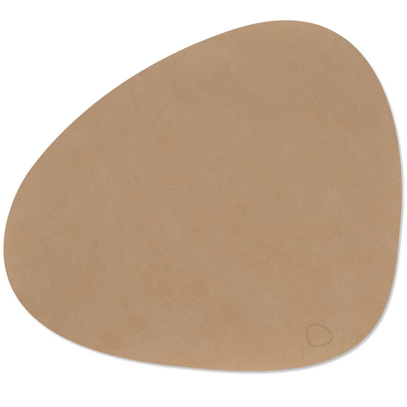 Curve L Bordmatte Nupo 37x44 cm, Nougat
