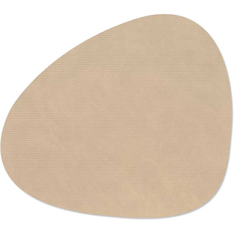 Curve L Corduroy Spisebrikke, Sand
