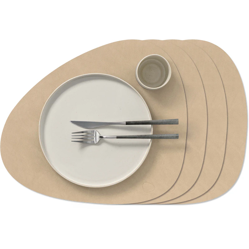 Curve L Nupo Spisebrikke 4-pk, Sand