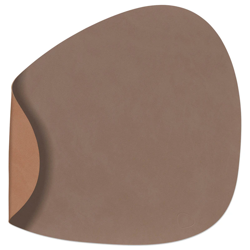 Curve L Vendbar Bordmatte 37x44 cm, Truffle
