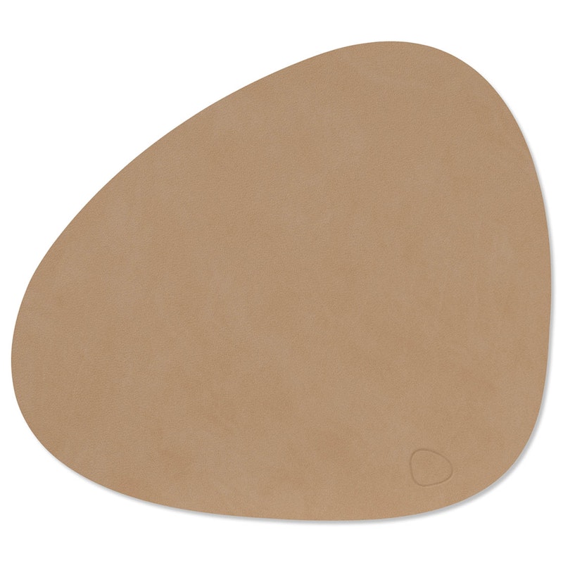 Curve M Bordmatte Nupo 31x35 cm, Nougat