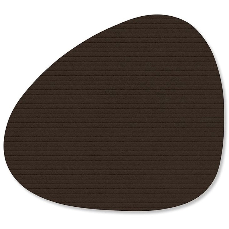 Curve Corduroy Glassunderlag, Hazel