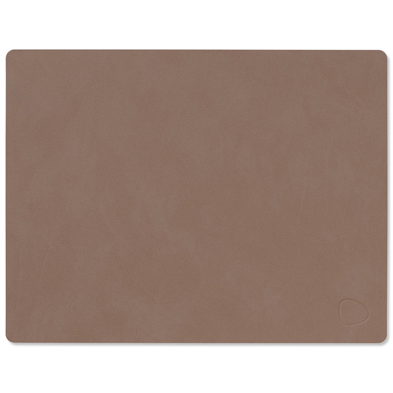 Rectangle M Bordmatte Nupo 26x34 cm, Truffle