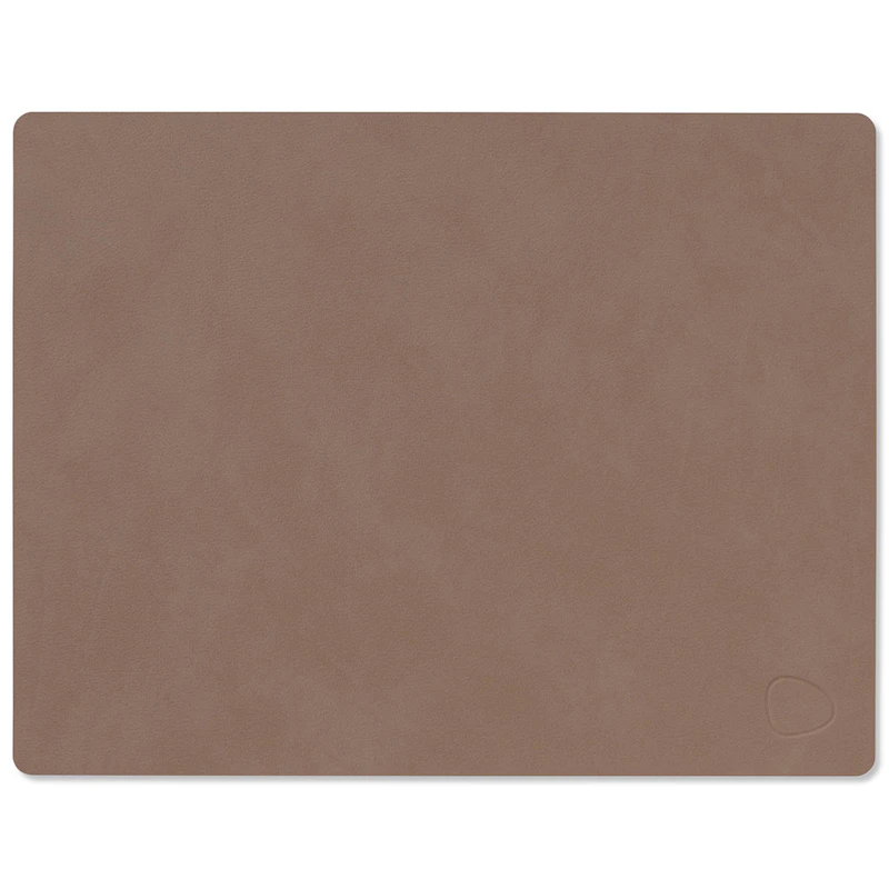 Rectangle M Bordmatte Nupo 26x34 cm, Truffle