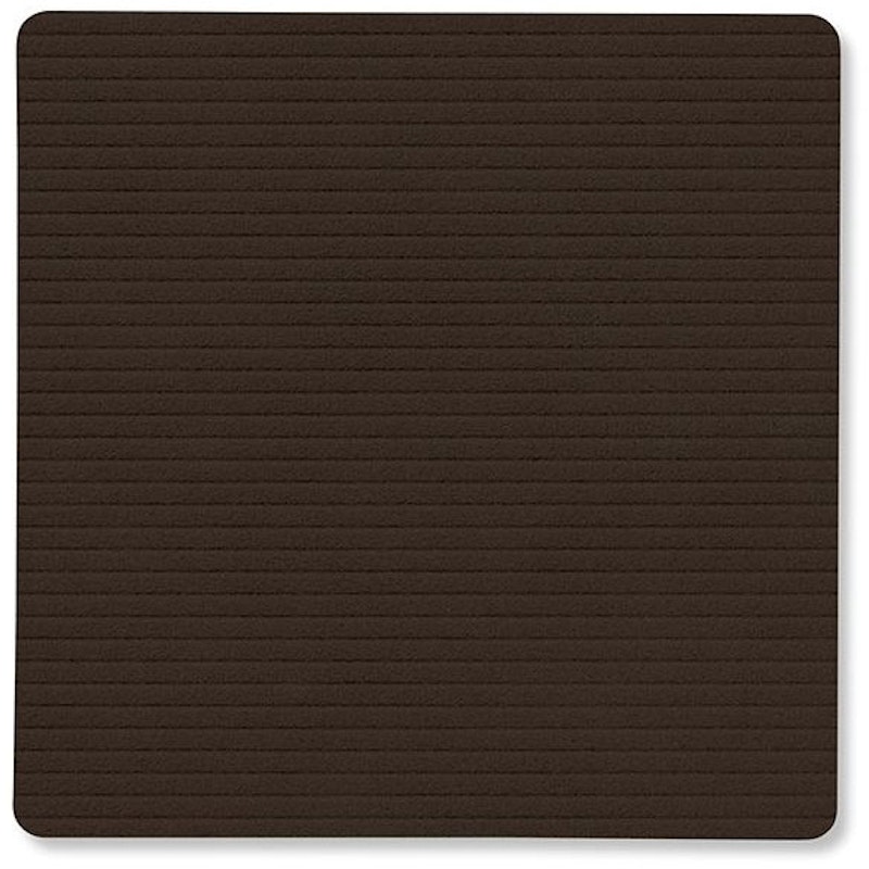 Square Corduroy Glassunderlag, Hazel