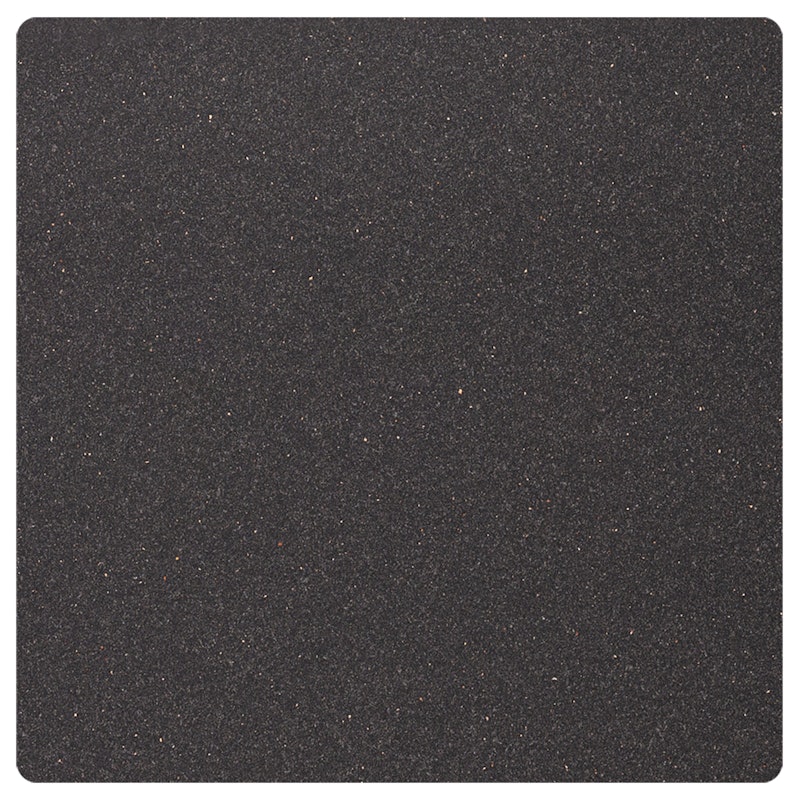 Square Glassunderlag Core 10x10 cm, Flecked Anthracite