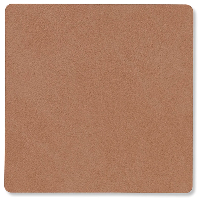 Square Glassunderlegg Nupo 10x10 cm, Old Rose
