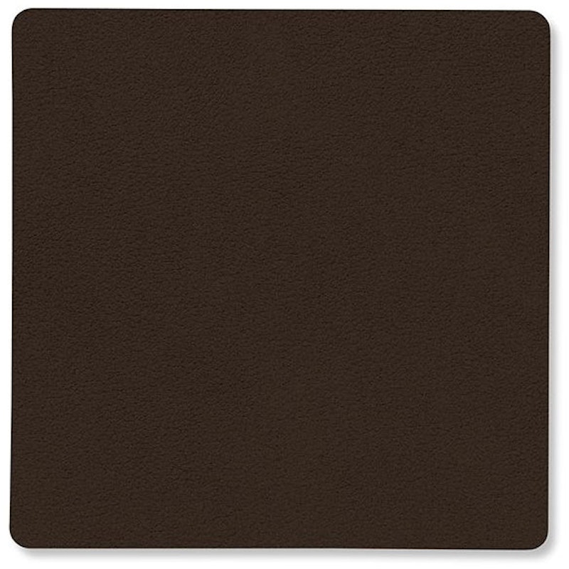 Square Glassunderlegg Nupo 10x10 cm, Hazel