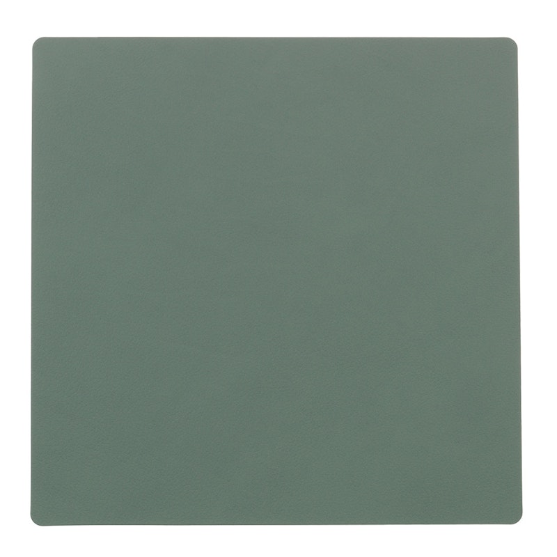 Square Glassunderlegg Nupo 10x10 cm, Pastellgrønn