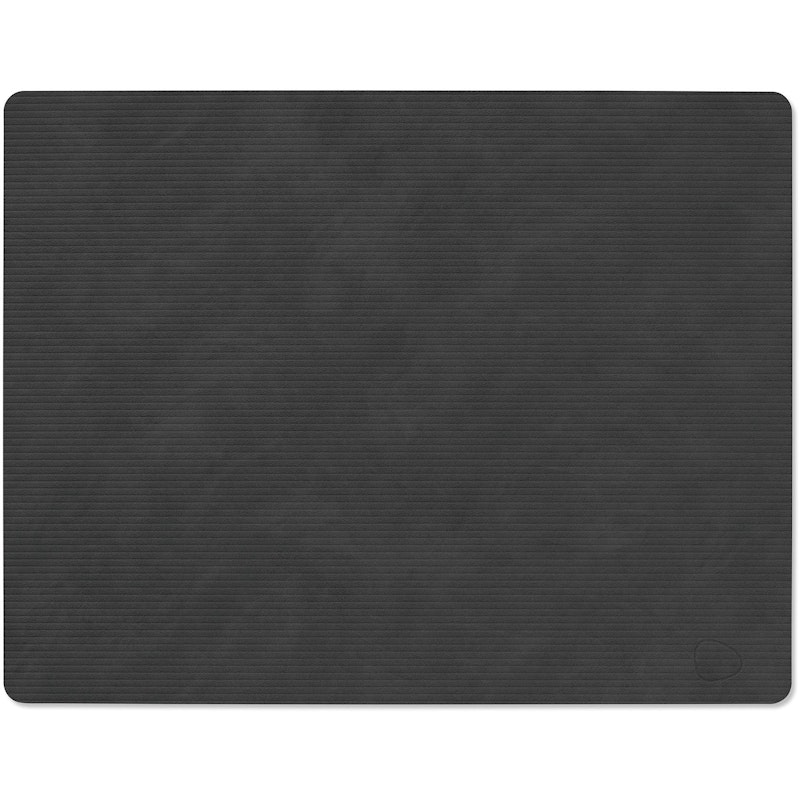 Square L Corduroy Spisebrikke, Sort