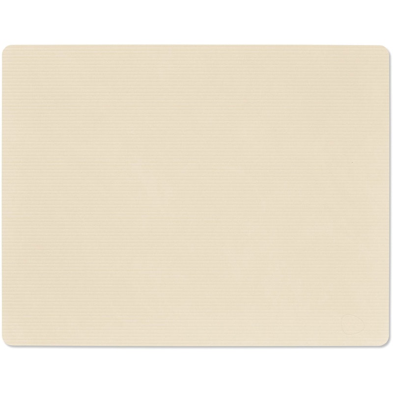 Square L Corduroy Spisebrikke, Vanilje