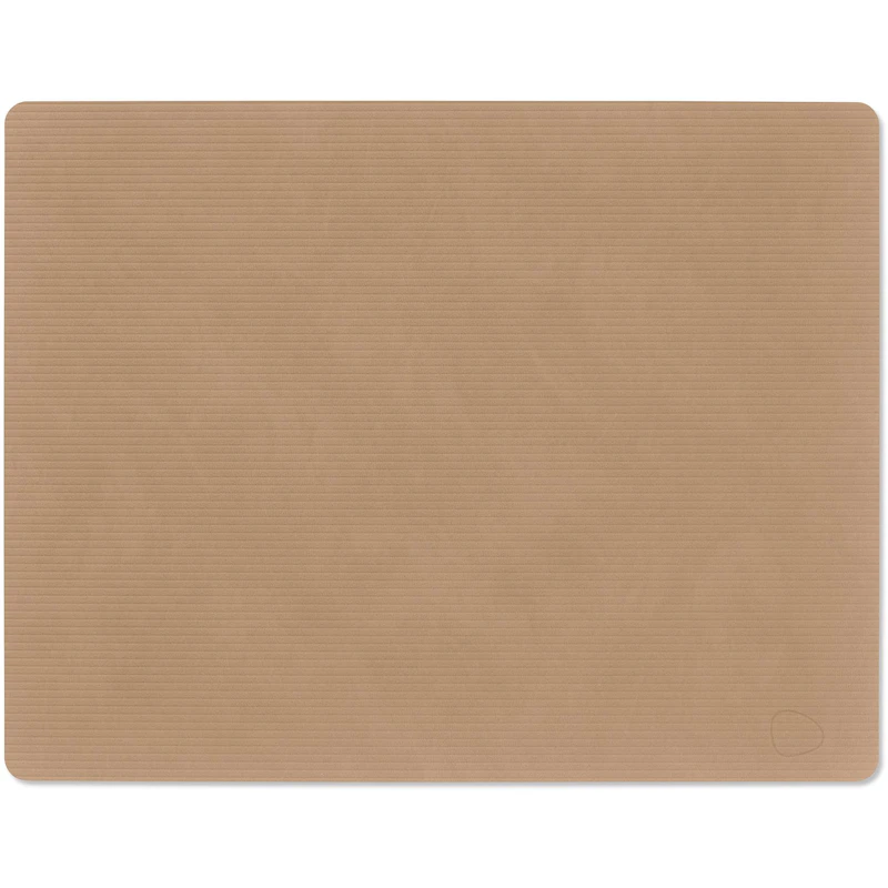 Square L Corduroy Spisebrikke, Nougat