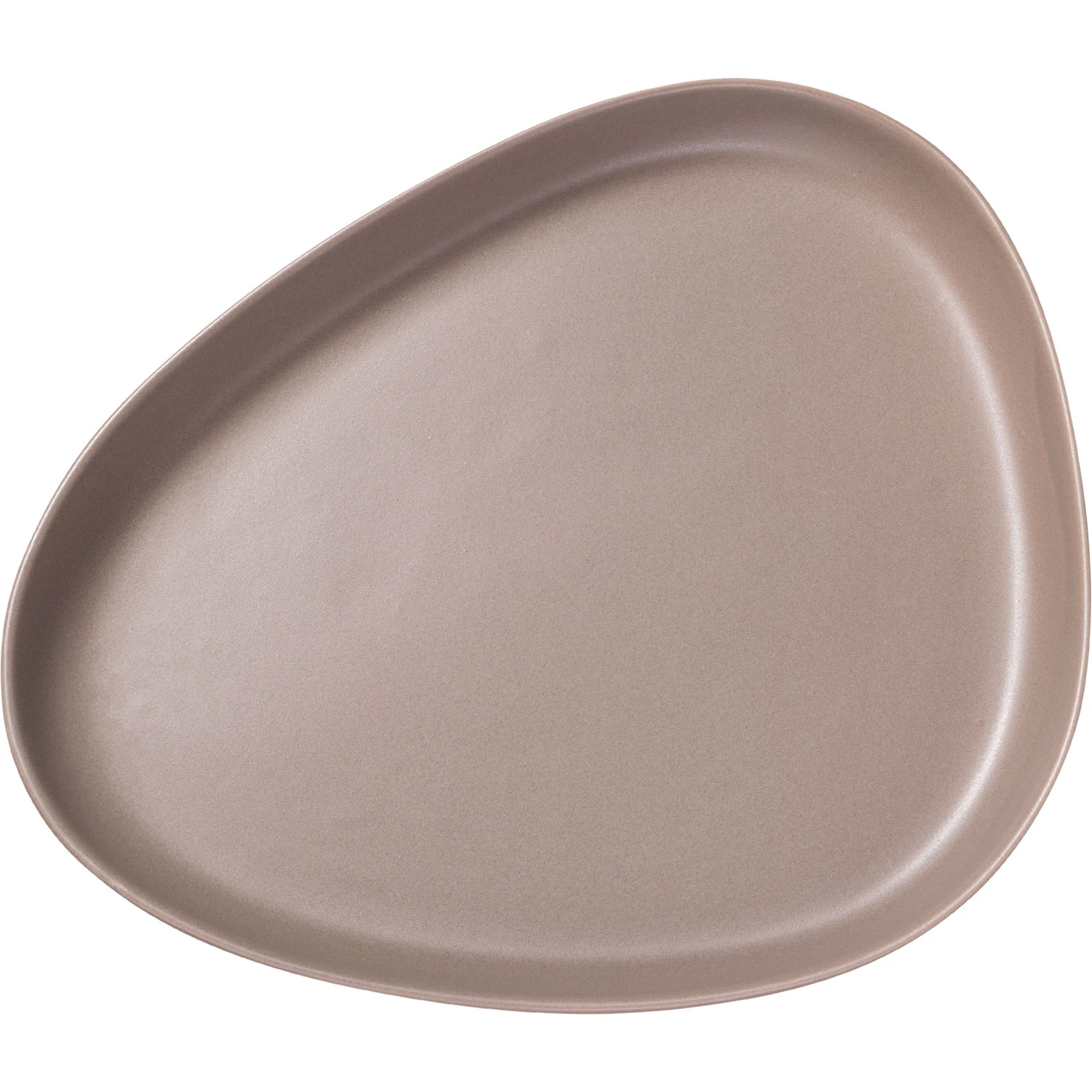 Lind Dna Stoneware Tallerken 35x30 Cm Warm Grey -  Asjetter Stengods Varmgr&aring; - 991428
