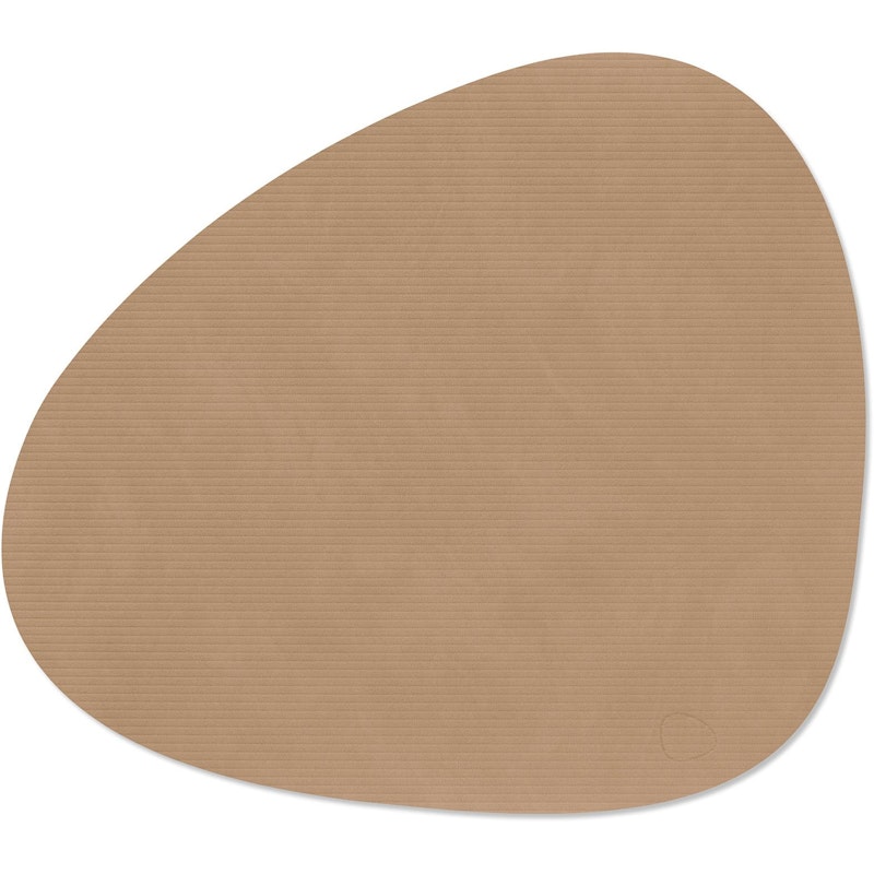 Curve L Corduroy Spisebrikke, Nougat