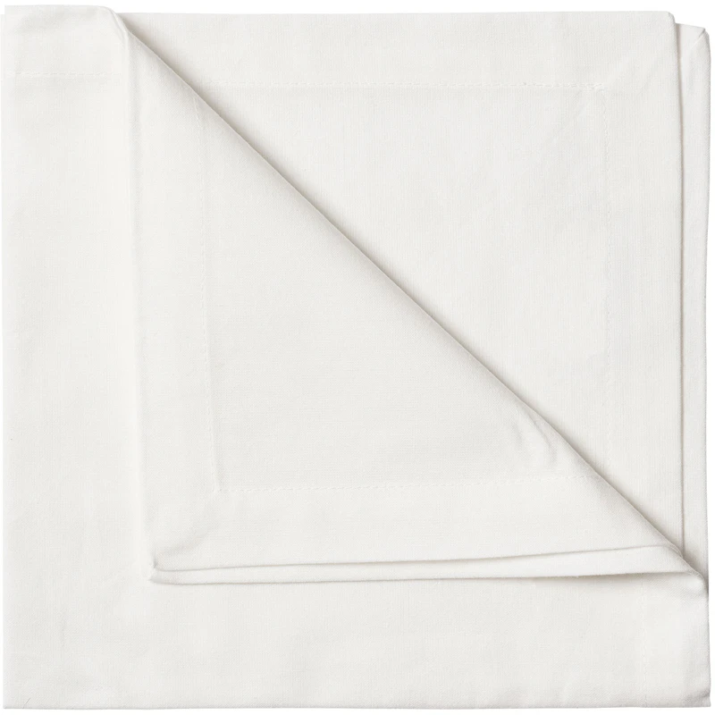 Robert Tøyserviett 45x45 cm 4-pk, Hvit