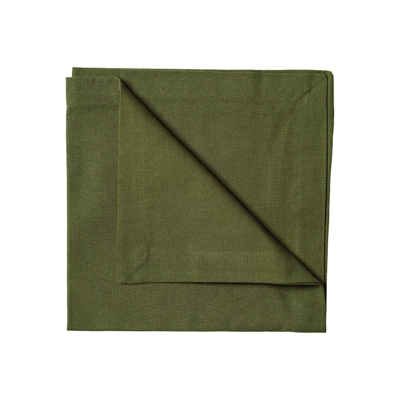 Robert Tøyserviett 45x45 cm 4-pk, Olivengrønn