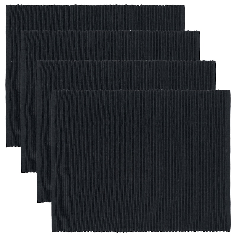 Uni Spisebrikke 35x46 cm 4-pk, Sort