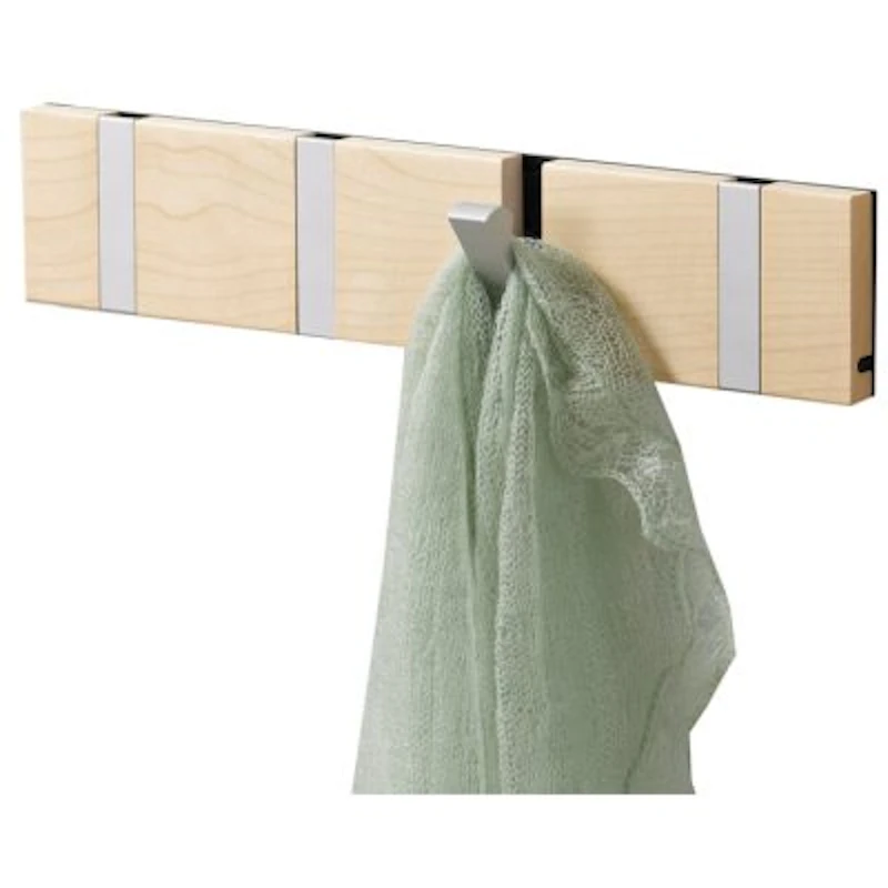 Knax Horisontell 4 Knagger, Bjørk