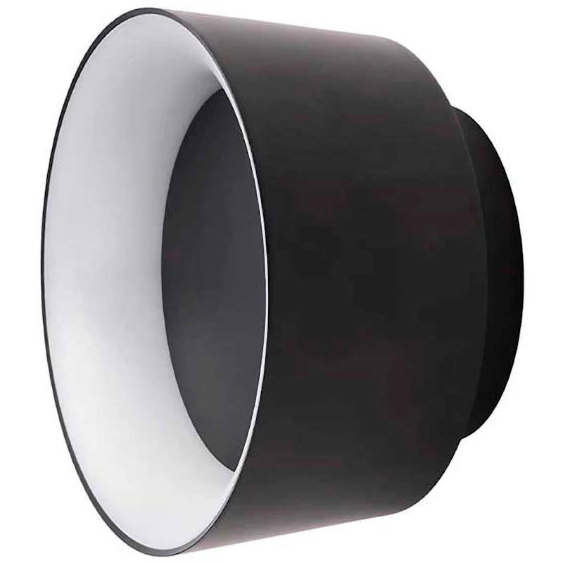 Cookie Vegglampe / Taklampe Ø15 cm, Sort