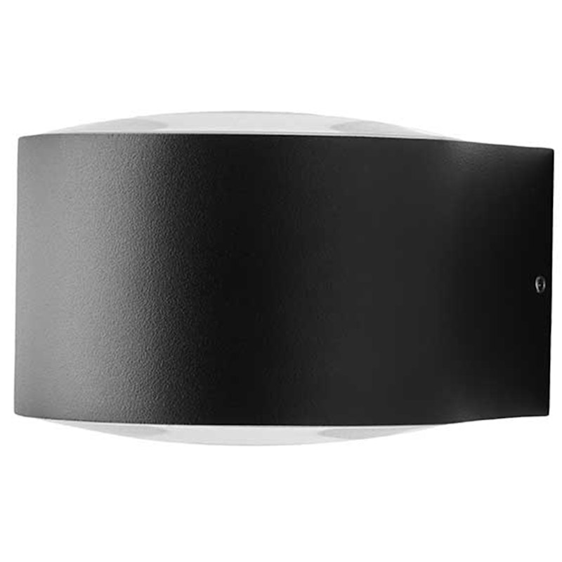 Frey IP65 Vegglampe, Sort