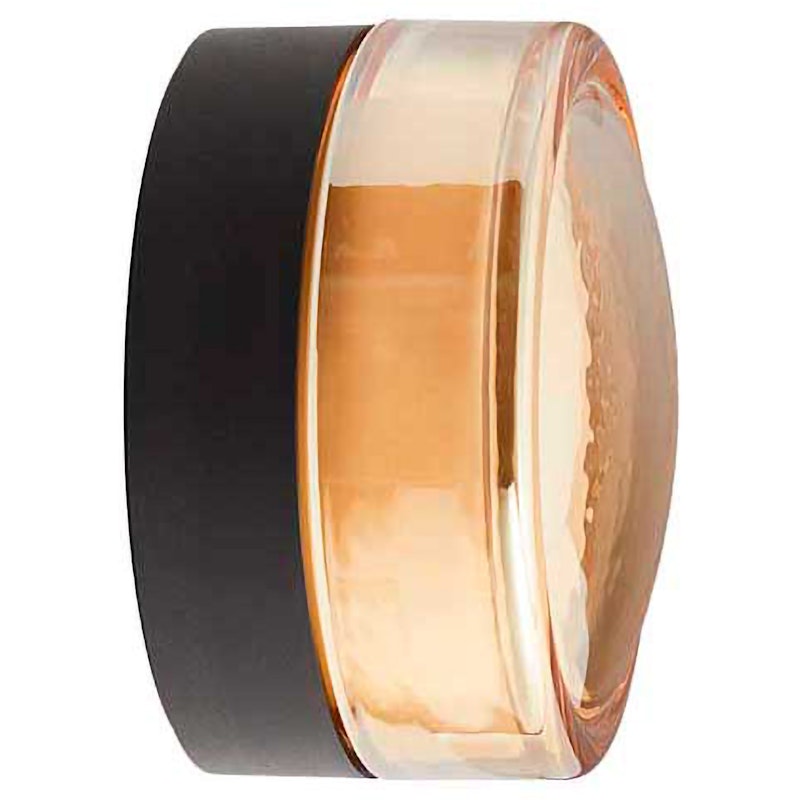 Loom Design Otto Convex Clear Vegglampe Ø13 cm, Amber