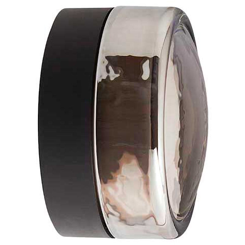 Otto Convex Vegglampe Ø13 cm, Smoked