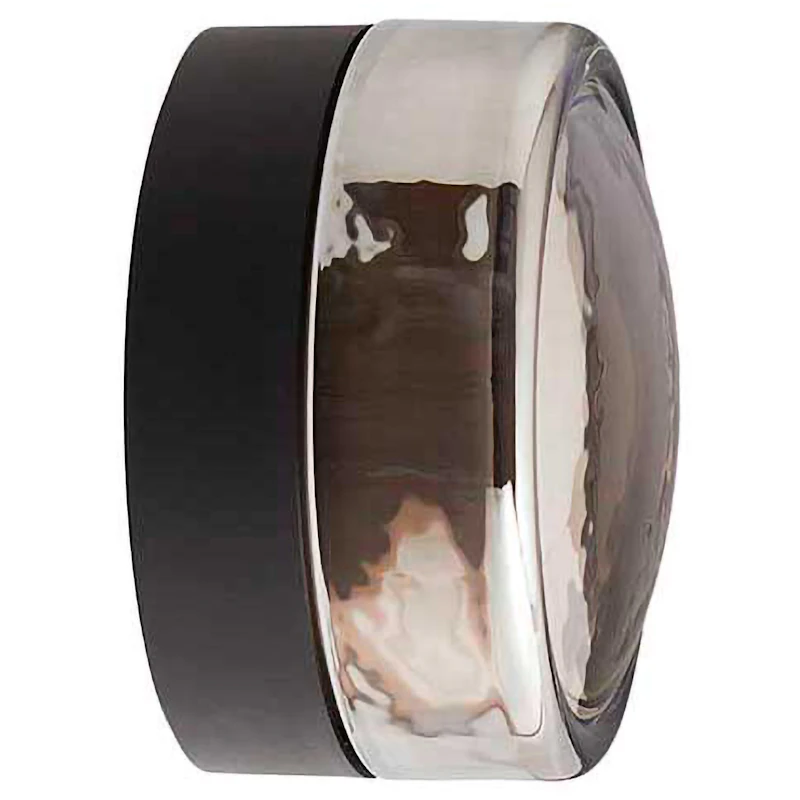 Otto Convex Vegglampe Ø13 cm, Smoked