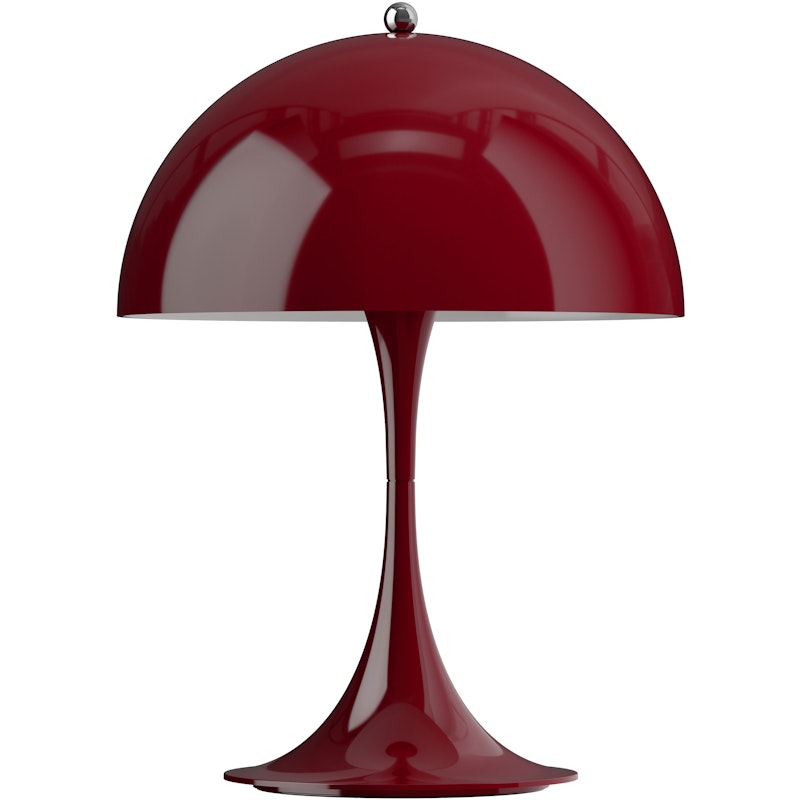 Panthella 250 Bordlampe Bærbar, Opaque Burgundy