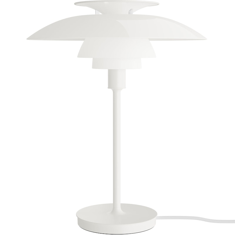 PH 80 Bordlampe, Opalhvit