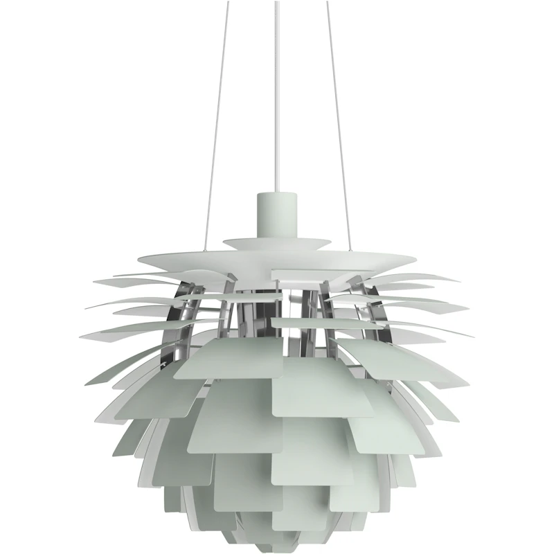 PH Artichoke Pendel 48 cm, Krom / Dusty Green