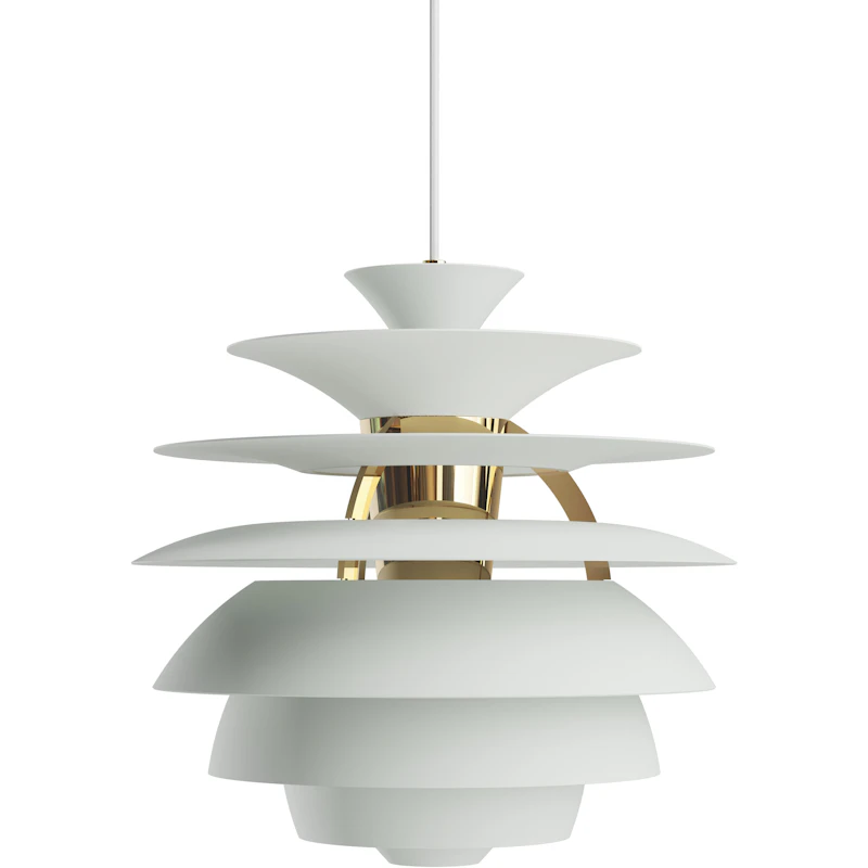 PH Snowball Pendel, Dusty Green / Messing