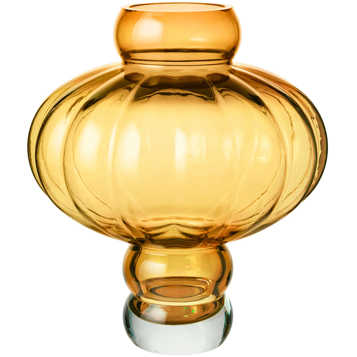 Louise Roe Balloon 03 Vase 40 Cm  -  Vaser Munnbl&aring;st Glass Amber - 10515-13-76