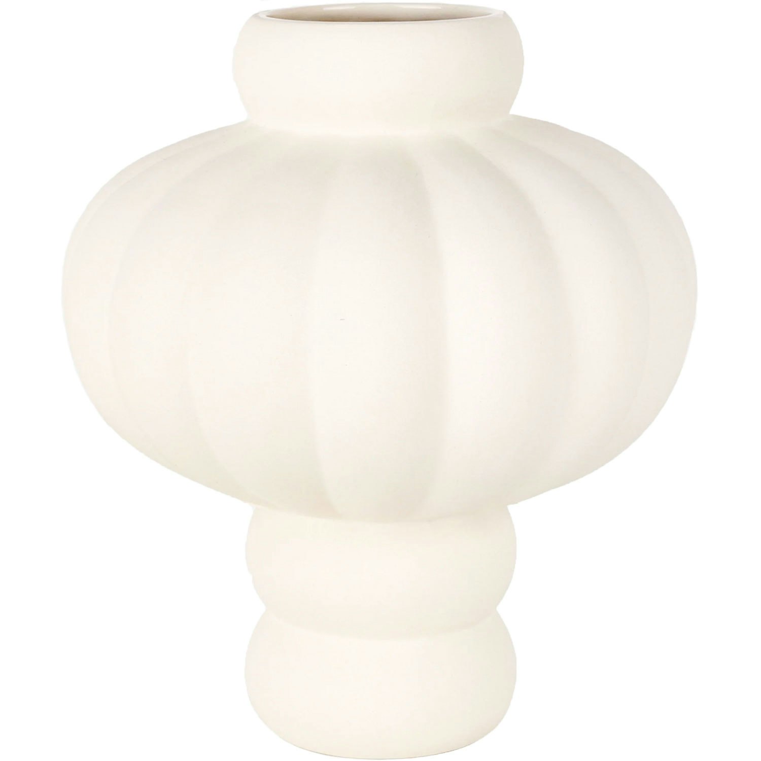 Louise Roe Balloon 03 Vase 40 Cm  -  Vaser Keramikk Raw White - 10160-9-31