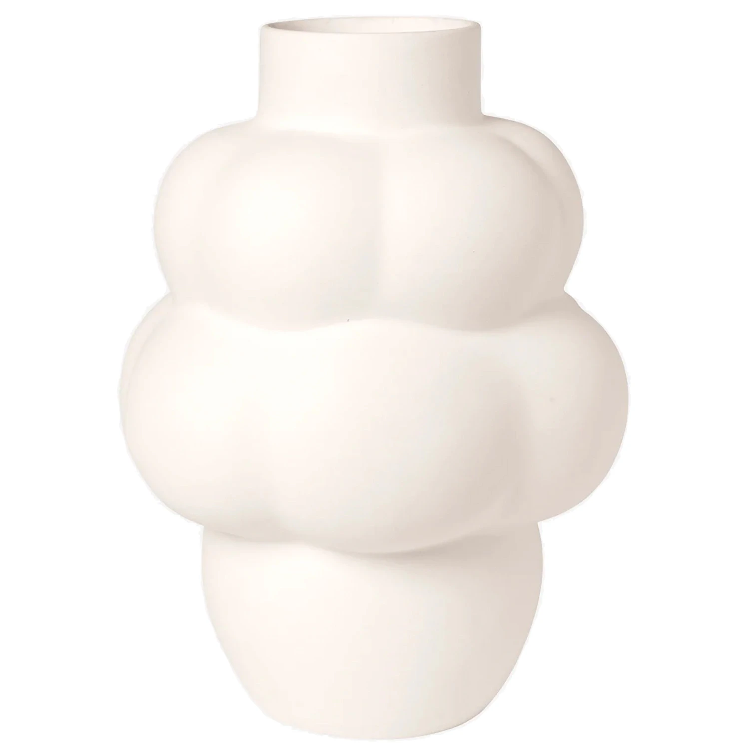 Louise Roe Balloon 04 Vase Petit  -  Vaser Keramikk Raw White - 10160-9-40