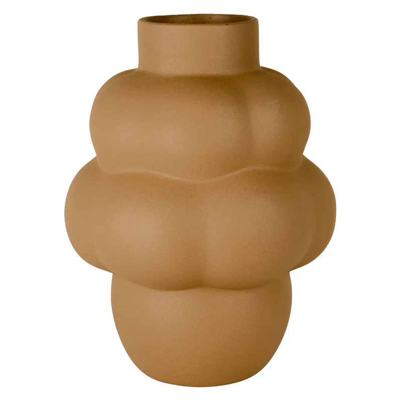 Balloon Petit Vase 18 cm, Sanded Ocker