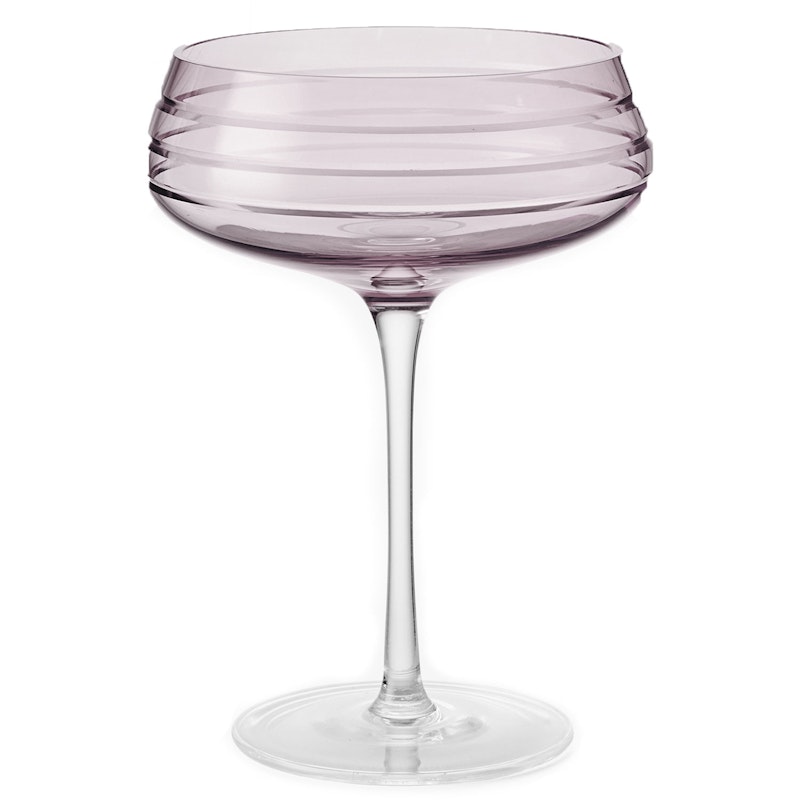 Triple Cut Champagneglass, Rose