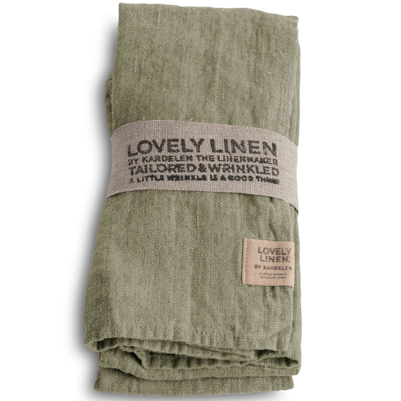 Lovely Napkins 45x45 Honey 4-Pack Serviett 45x45 cm 4-pk Avocado