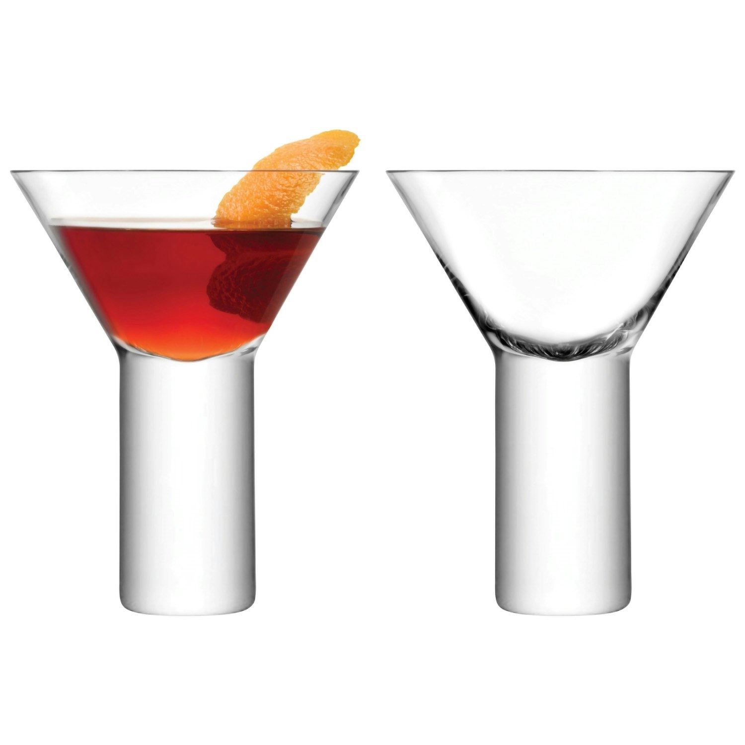 Lsa International Boris Cocktailglass 2-pk -  Martiniglass & Cocktailglass Munnbl&aring;st Glass Klar - LBI17