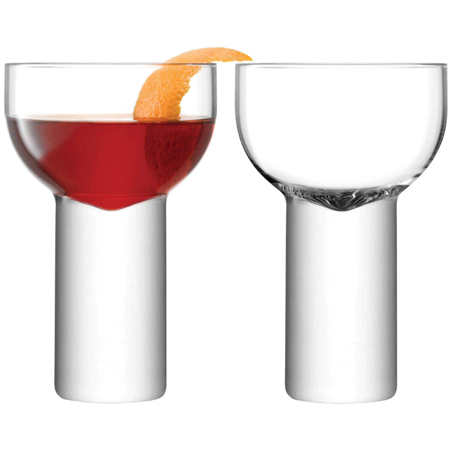 Lsa International Boris Cocktailglass Nick & Nora 2-pk - Martiniglass & Cocktailglass Munnbl&aring;st Glass Klar - LBI19