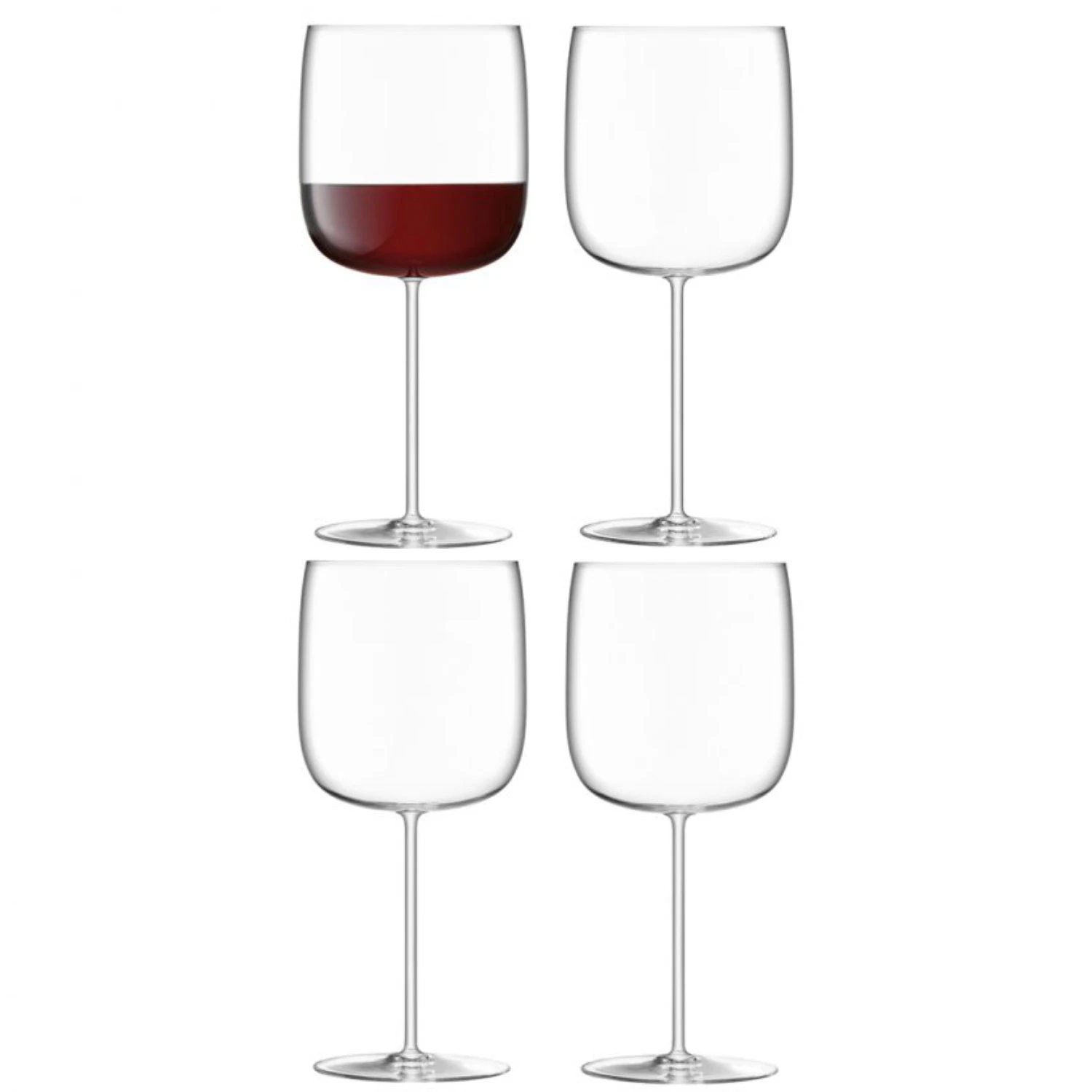 Lsa International Borough Grand Cru Vinglass 4-pk 66 Cl -  Vinglass Krystall Klar - LBG14