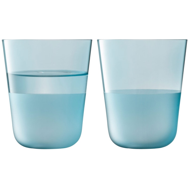 Arc Contrast Tumblerglass 38 cl 2-pk, Sky