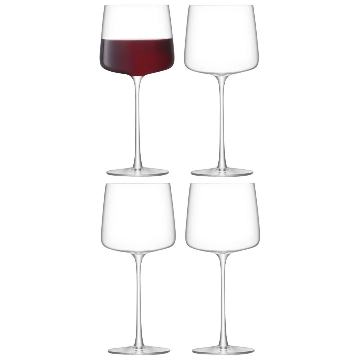 Lsa International Metropolitan Vinglass 4-pk 40 Cl -  Vinglass Krystall Klar - LMW03