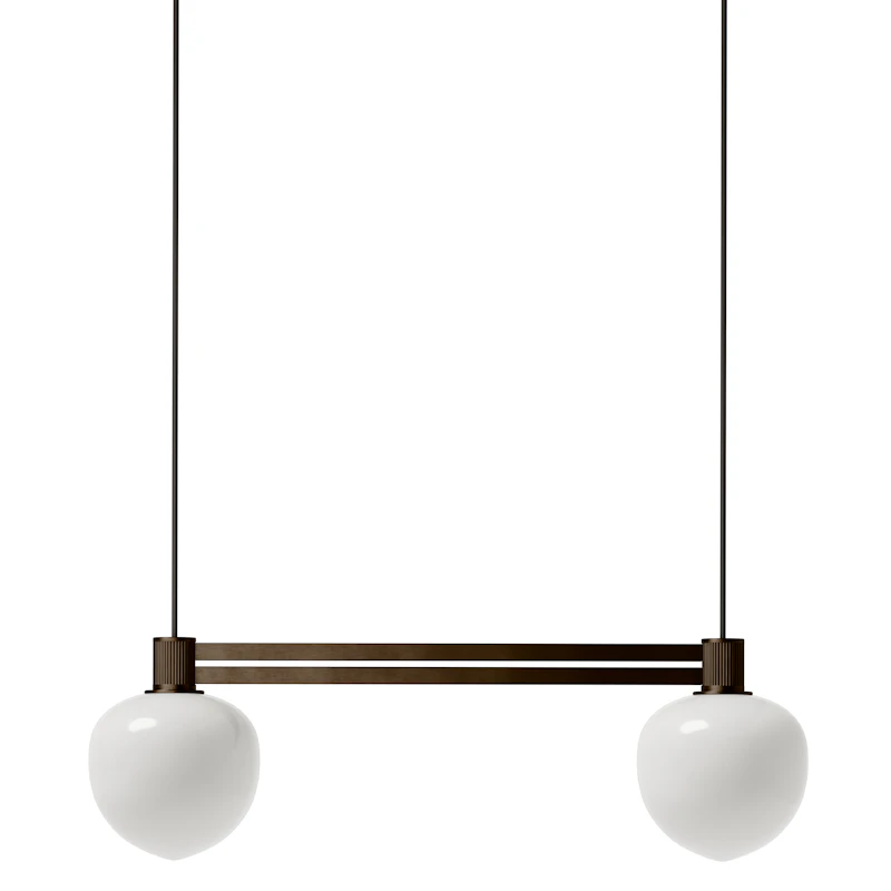 MEMOIR 120 SIDE BY SIDE II Lysekrone, Bronsefarget