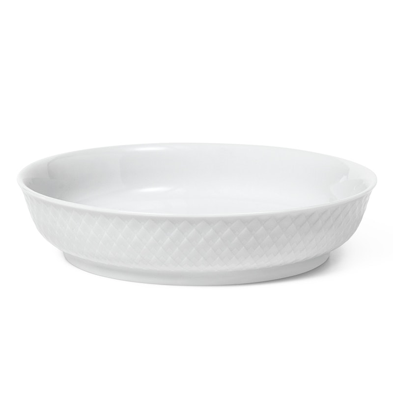 Rhombe Desserttallerken Ø16 cm, Hvit