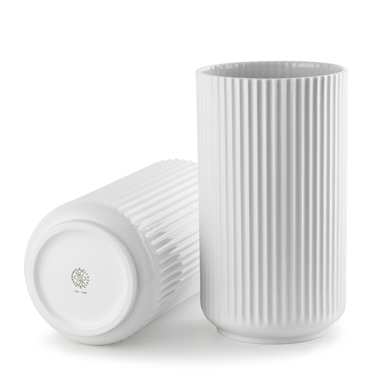 Lyngbyvasen 31cm, Hvit