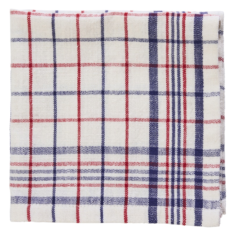 Checked cotton napkins