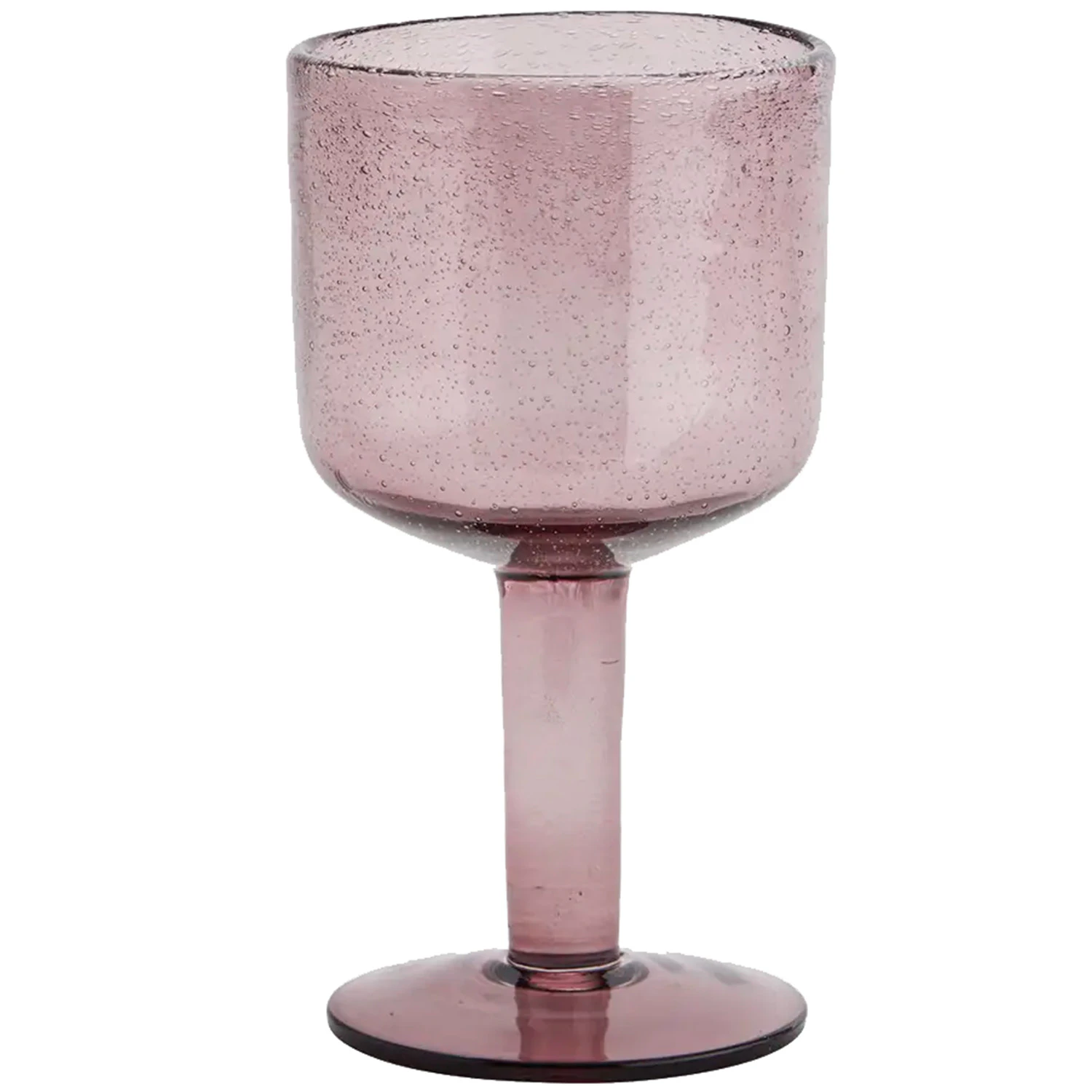 Madam Stoltz Coloured Vin  -  Vinglass Glass Lilla - 23A029CP